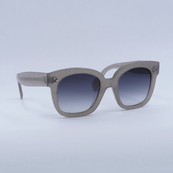 🕶️ New Celine CL4002UN 20B Sunglasses - Grey Silver Glitter Frame - Picture 6 of 13
